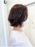 くびれヘア/ミニウルフ/ショコラアッシュ【綾瀬/北千住/亀有】