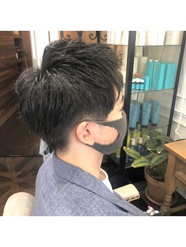 アトリエメルシー 代々木(atelier merci) ツーブロックショート