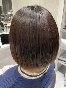 ジンジャー(GINGER) 新髪質改善×トリートメント×ボブ×天使の輪