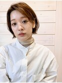 ［OCEAN Hair&Life 水田成美］スッキリ☆リップラインミニボブ