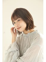エクリ シセイドウ 麻布十番店(equri×SHISEIDO)&nbsp;【麻布十番】外はねボブ