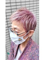 キザシ(KIZASI)&nbsp;前回のカラーを活かして脱白髪染め・好きな洋服と合わせても◎