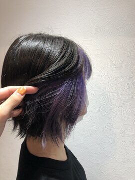 カルテット(Quartett) 【Quartett】イヤリングカラー×フロントインナー×パープル