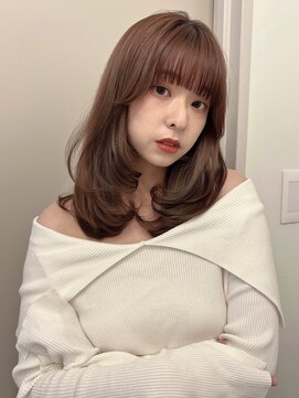 ボタン ハカタ(VOTAN hakata) 【柿本真優】ふわっとワンカールで可愛い★レイヤーカット