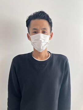 トップヘアーヒルズ 安城(TOP HAIR HILLS) 語る事は少なく男は黙ってカタルシス。/アッシュブラック