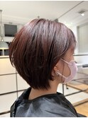 丸みショートヘア