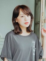 サロン ド ウィズ 西船橋店(Salon de With)&nbsp;ミディアム/切りっぱなし/レイヤーカット◎30代40代50代