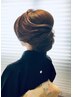 和装用ヘアセット◇和髪 ¥4,950　（持込ヘッド装着込み）