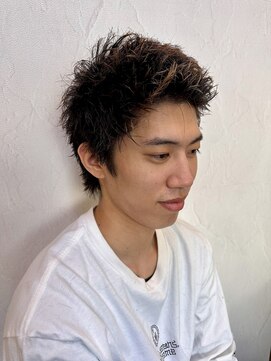 琥珀 スパイキーショート