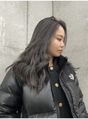 地毛ハイライト