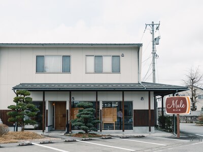 和風な外観が御来店頂けるお客様をリラックスさせます　