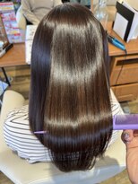 サラビューティーサイト 志免店(SARA Beauty Sight)&nbsp;【あんstyle】ツヤ髪髪質改善＆ダークブラウンでツヤ髪へ