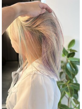 ラフテル(RAFTEL) 【RAFTEL 鴨井】ブロンド&インナーレインボー