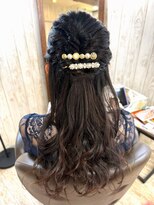 ルチル(Rutile)&nbsp;大人ハーフアップ