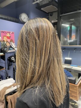 レオニード 表参道(LEONID) ハイライト　バレイヤージュ