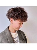 キュートなレディース波巻きパーマ♪