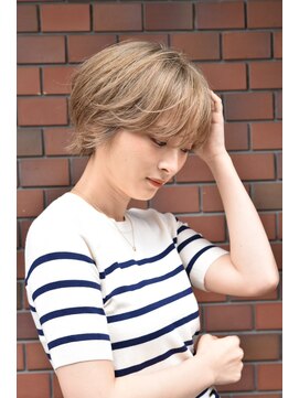 ウィローズ(WILLOW'S) 大人可愛い20代30代40代黒髪前下がりショートボブ丸みショート◎