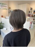 ウルフレイヤー/ショートウルフ/アッシュ/ヘアカラーアッシュ
