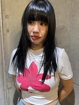 メーヴェ(Mowen) 南堀江 mowen ブルーブラック レイヤー