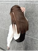 ミルクティーブラウンカラー insta→@katayama_hijiri