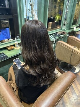 モナン 新宿(Monan) ゆるふわ巻き　暗めブラウンベージュ