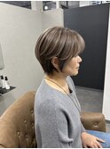 白髪ぼかし/白髪ぼかしハイライト/脱白髪染め/白髪染め/透明感
