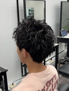 メンズサロンドットリアン(dot. lien) スパイキーショートメンズショート骨格矯正カット