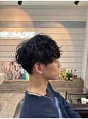 #サーフカール#スパイキーショート#ブルーブラック#船橋