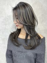 サニー 渋谷(SUNNY)&nbsp;ハイライトレイヤー、バレイヤージュ、レイヤーカット、ブリーチ