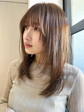 似合わせカット/髪質改善/ハイライトカラー/白髪ぼかし[銀座駅]