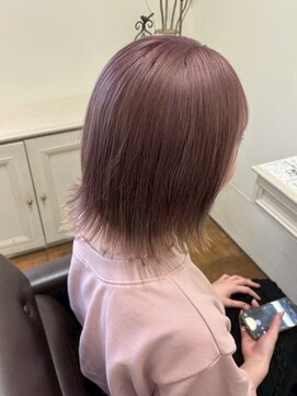 黒髪/クラゲヘアー/オリーブグレー/小顔/ココアベージュ/瀬田