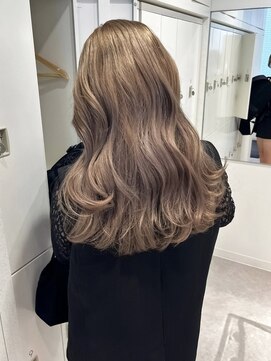 ラルム 新宿(LARME) トリプルカラー/ケアブリーチ/ミルクティーベージュ(新宿/岡崎)