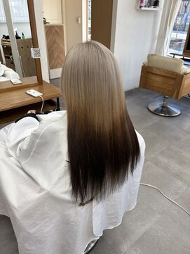 リングバイモアムー(Ring by Moremuu) ブリーチカラー　ルーツカラー