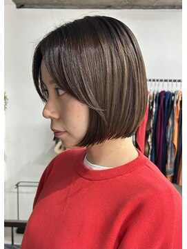 フゾンカウチ(fuzon kauti) ぱっつんボブタッセルボブ韓国風10代20代