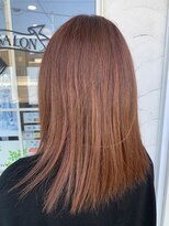 フリー(Free)&nbsp;艶髪さらさらオーガニックカラー×ロングヘアー