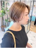 顔周りカット/イメチェン/ショートボブ20代30代40代50代川崎125