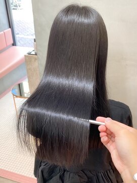 ロンドガーネット 池袋(Lond garnet) ミニウルフレイヤーカット顔周り前髪韓国ミディアムロング/池袋