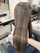 アース 青葉台店(HAIR&MAKE EARTH)&nbsp;ハイライトベージュカラー