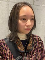 エリマ 横浜西口(elima)&nbsp;ミディアムウルフレイヤーハイトーングレージュ