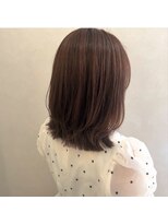 アンドワン 自由が丘(＆ONE)&nbsp;【&ONE 自由が丘】オレンジベージュ×くびれヘア