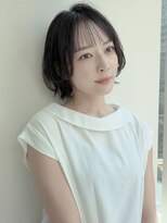 ケーツー エソラ池袋店(K-two)&nbsp;簡単楽ちん！面長さんおすすめくびれボブ*ボブカット*ボブヘア