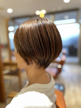 エミュー 研究学園店(emu)の写真/≪似合わせカットなら”emu”≫計算されたカットでサロン帰りの満足感長続き◎イメージ通りの髪を叶えます