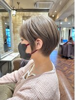 シャル オカチマチ 上野御徒町(shalu)&nbsp;コンパクトショート×グレージュ