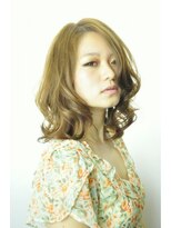ヘアーサロン サボイア(HAIR SALON SAVOIA)&nbsp;ふんわりウェーブキュートミディアム！！
