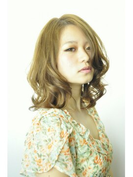 ヘアーサロン サボイア(HAIR SALON SAVOIA) ふんわりウェーブキュートミディアム!!