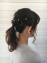 バース ヘアデザイン(Birth hair design) およばれヘアセット☆