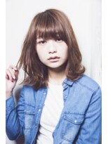 ニコ(NiCO)&nbsp;【NiCO 八戸】大人かわいい くせ毛風 伸ばしかけ ふわミディ ♪