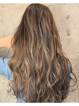 ユアーズヘア 新宿WEST(youres hair) 暗髪大人ハイライト  youres hair 新宿