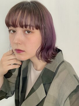 ベフ(Beff) 【beff 2F】外ハネ切りっぱなしボブ