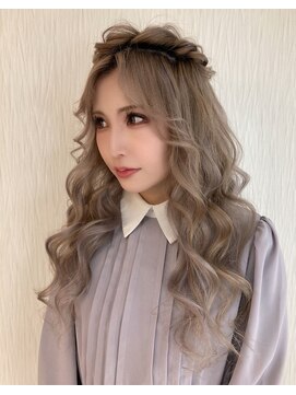 ベルグロー(BELLEGROW) アップバングの巻き下ろし